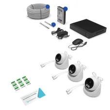 IP kamerový systém 5.0Mpx PROFI - 3xDOME PRD35 Gen2