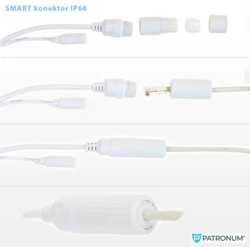 Co je "SMART konektor" u IP kamer PATRONUM®?